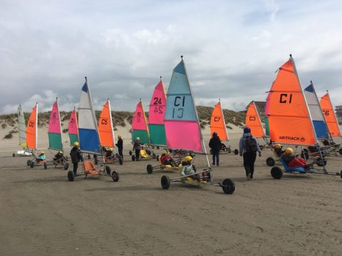 Char a Voile - Classe découverte Baie de Somme