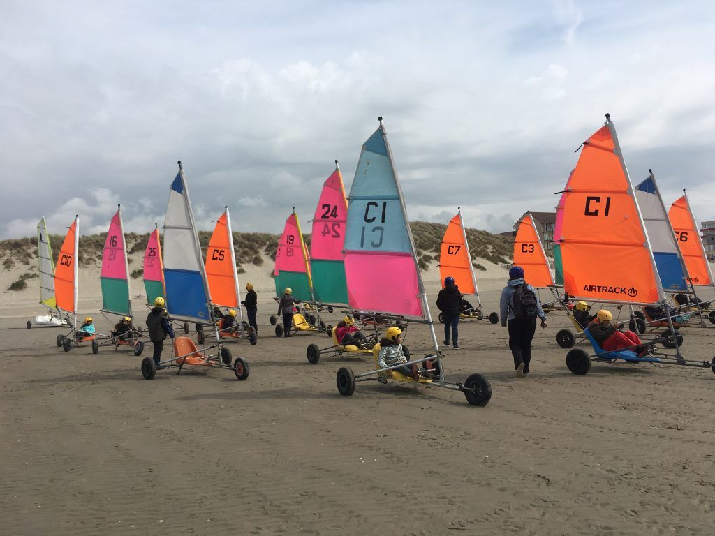 Char a Voile – Classe découverte Baie de Somme