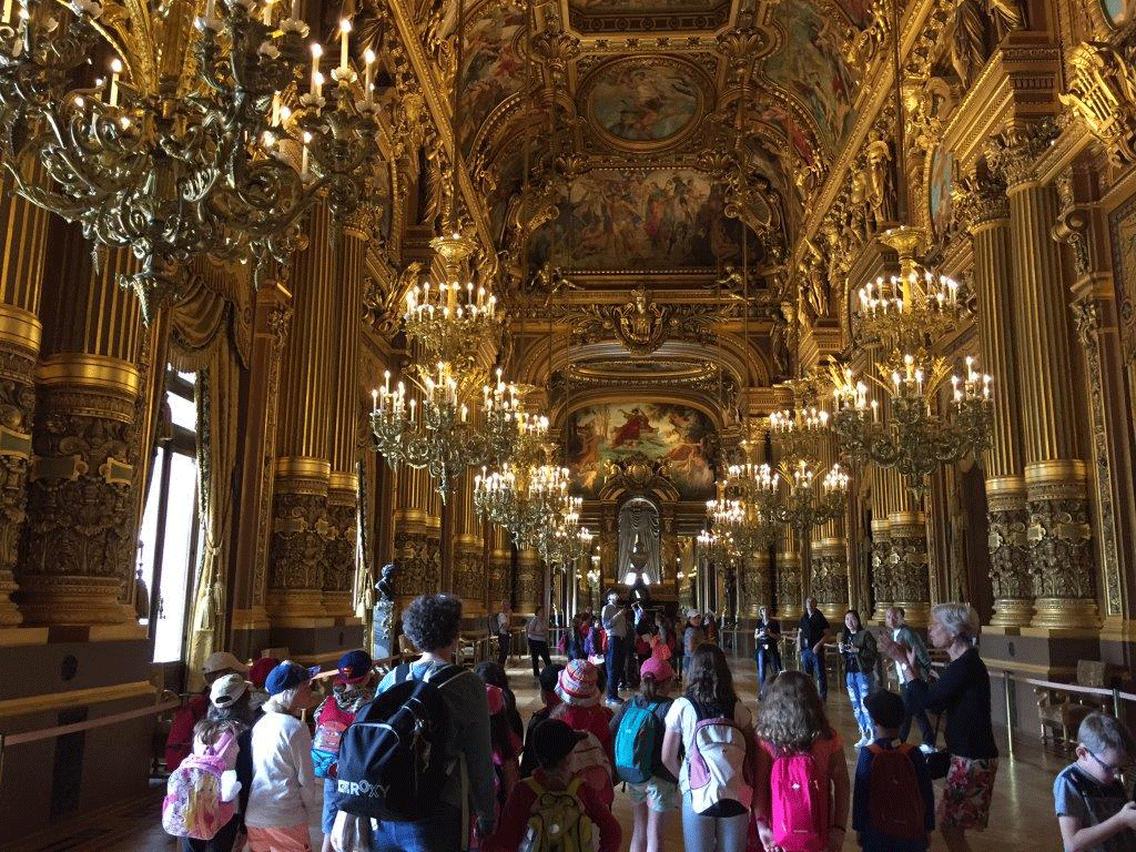 Galerie des Glaces Château de Versailles - Classe découverte Paris