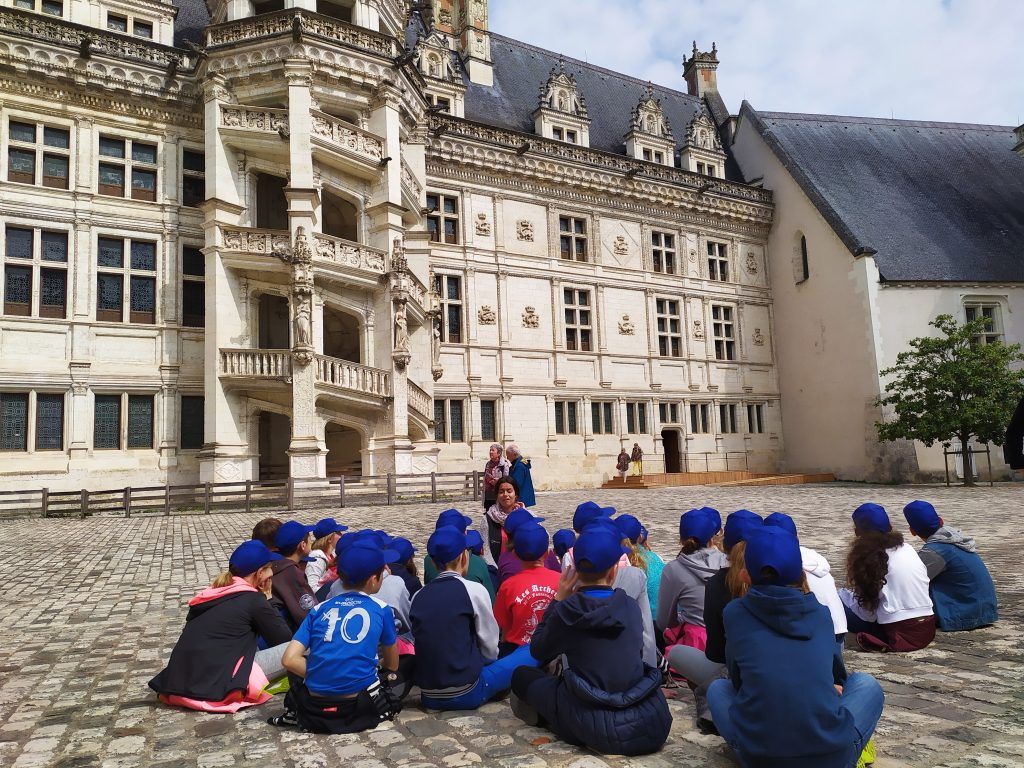 Chateau Blois - Classe decouverte Val de Loire et ses chateaux