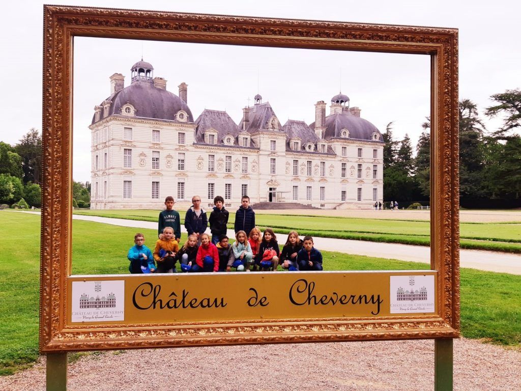 Chateau Cheverny - Classe decouverte Val de Loire