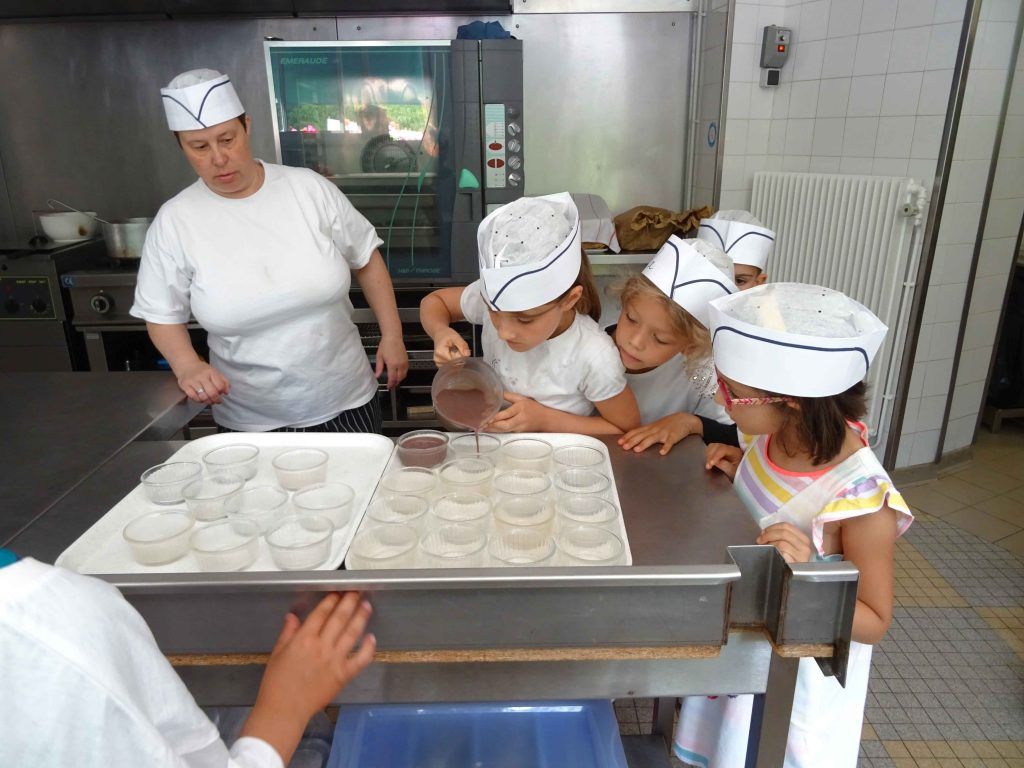 En cuisine – Classe découverte Petits Chefs