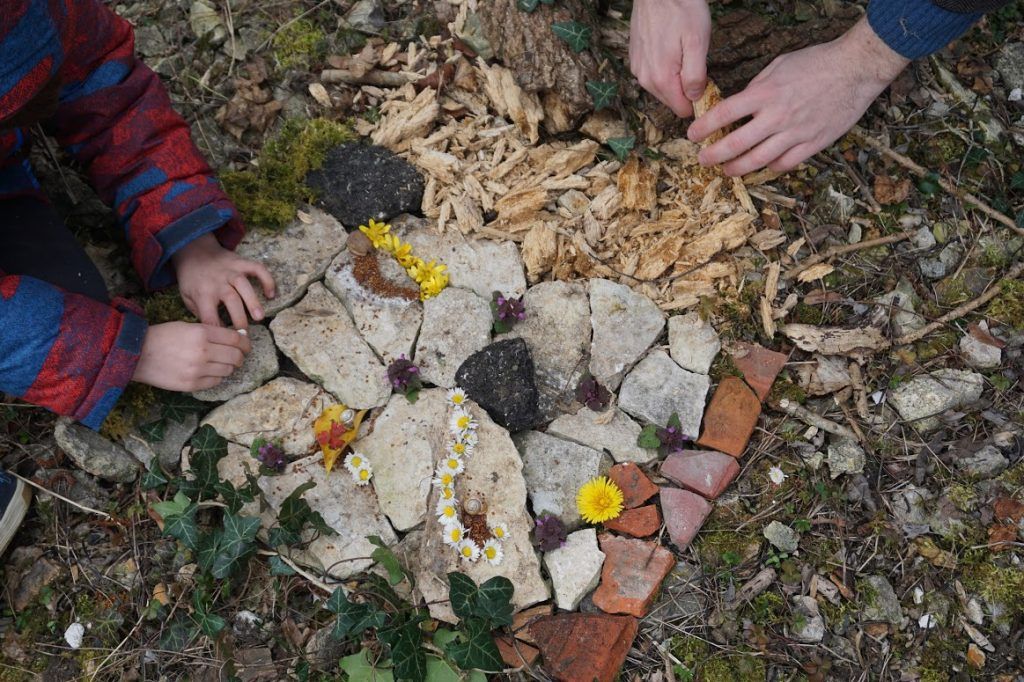 Landart - Classe découverte Nature