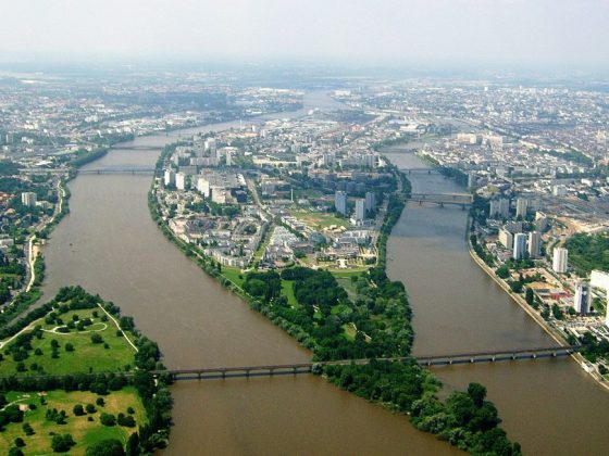 NANTES-Vue aerienne